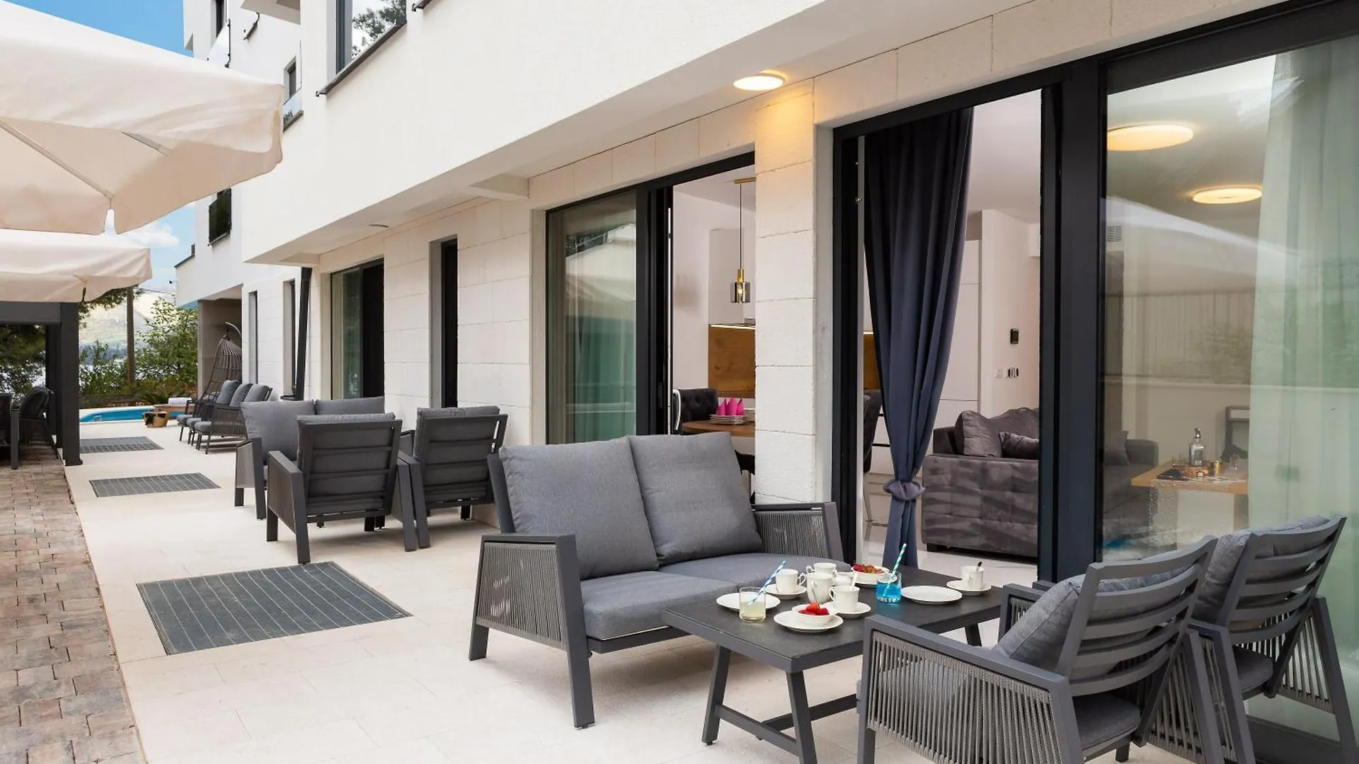Apartment Beach Villa Valentina Trogir Croatia